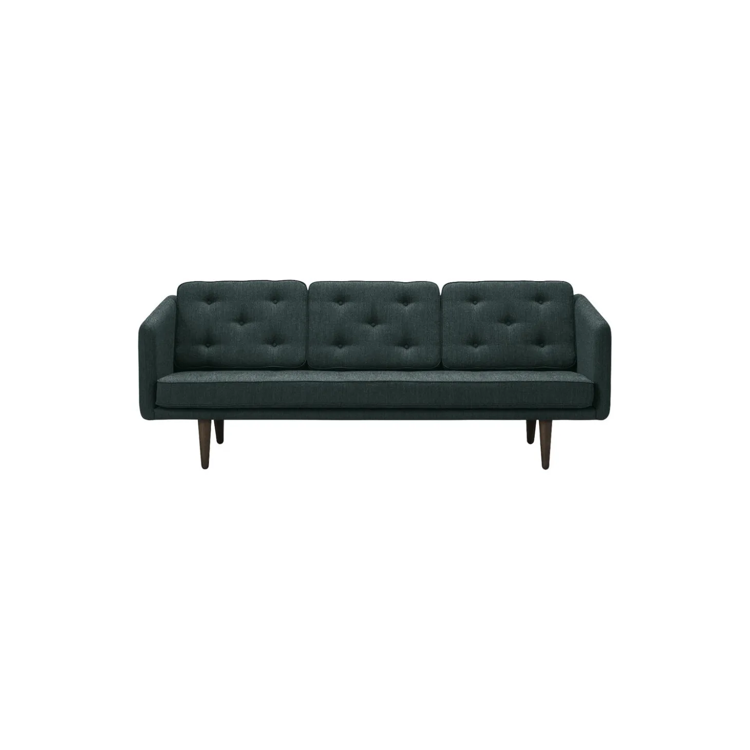 No. 1 3-pers. sofa, Fiord 991/røget eg