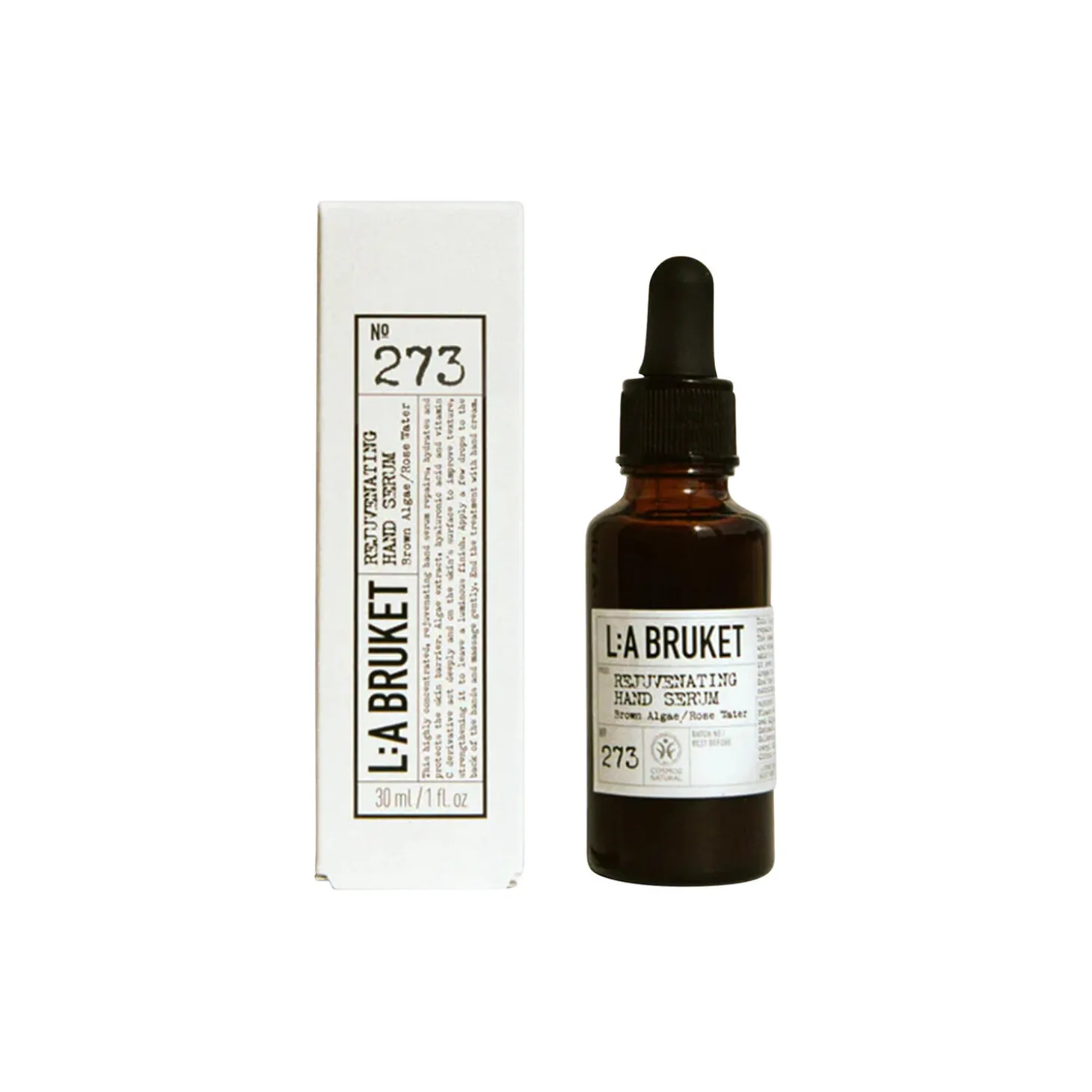 No. 273 Rejuvenating hand serum, brown algae/rose water