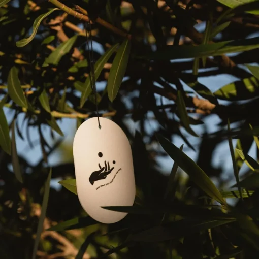 No. 6 Scented Car/Room Tag, Galbanum/Sandalwood