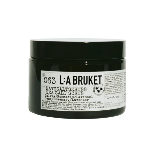 No. 063 Sea Salt Scrub, sage/rosemary/lavender