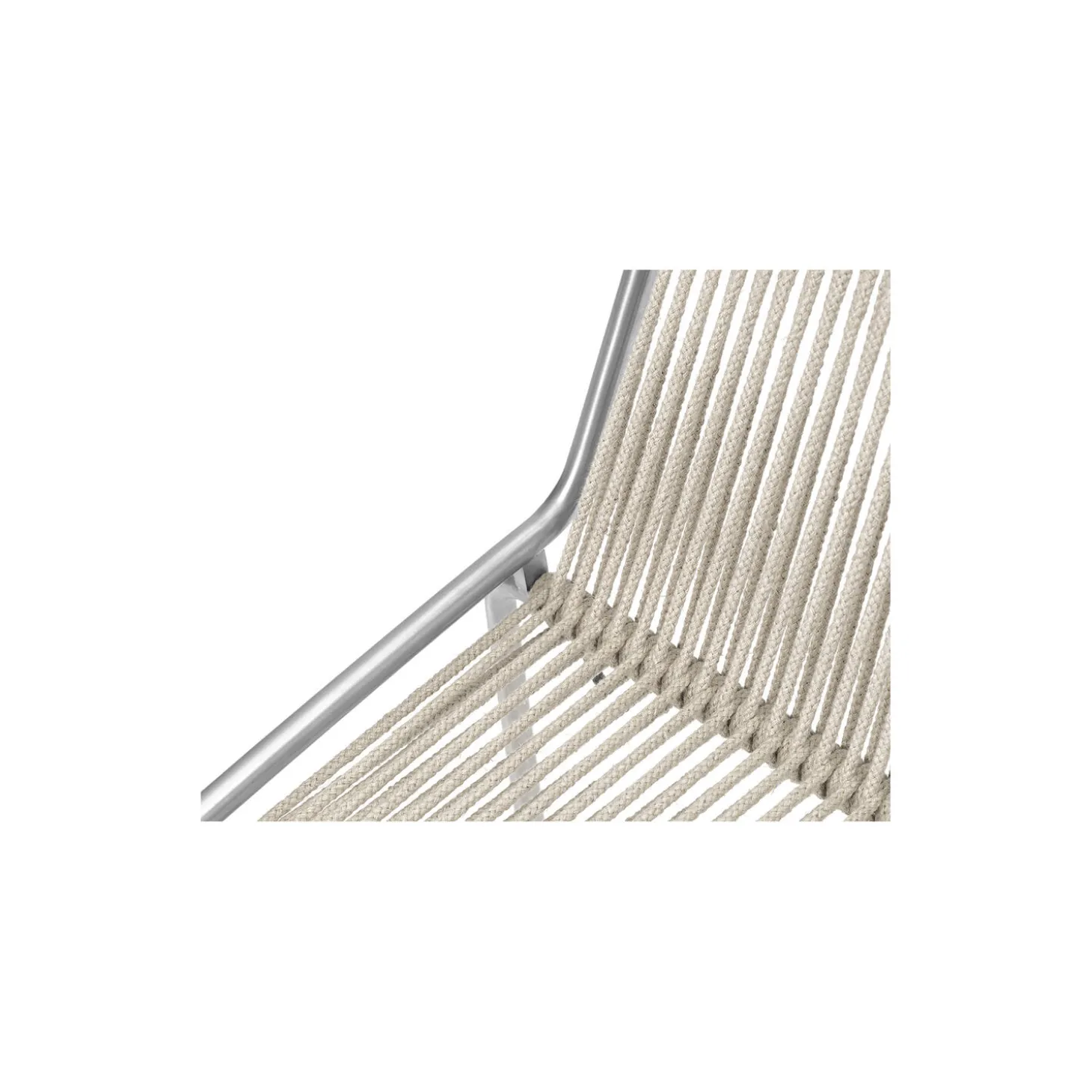 Noel Armrest Chair, steel/nature linen