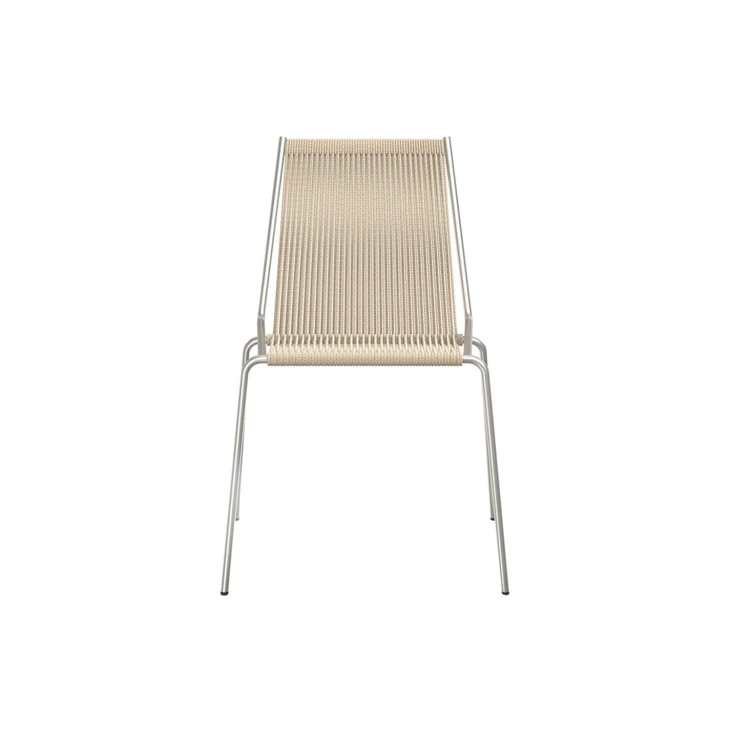 Noel Chair, steel/nature linen
