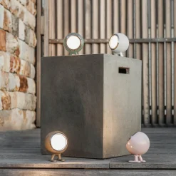 Norbitt LED Rechargeable Lamp, cloudy blue