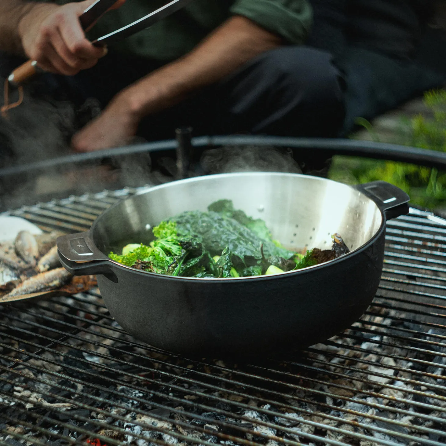 Norden Grill stålkurv/dampindsats Ø 30 cm