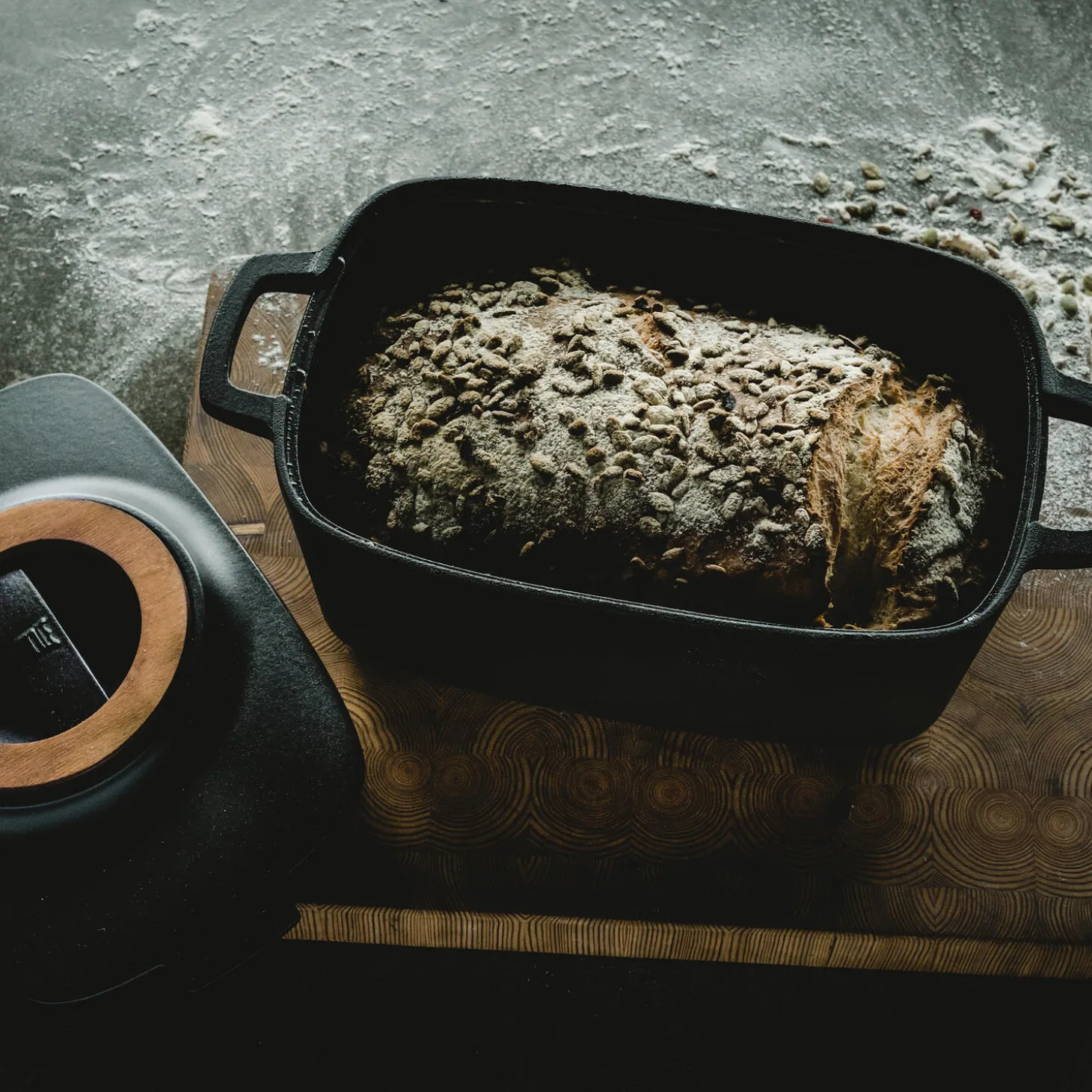 Norden oval støbejernsgryde 5 L