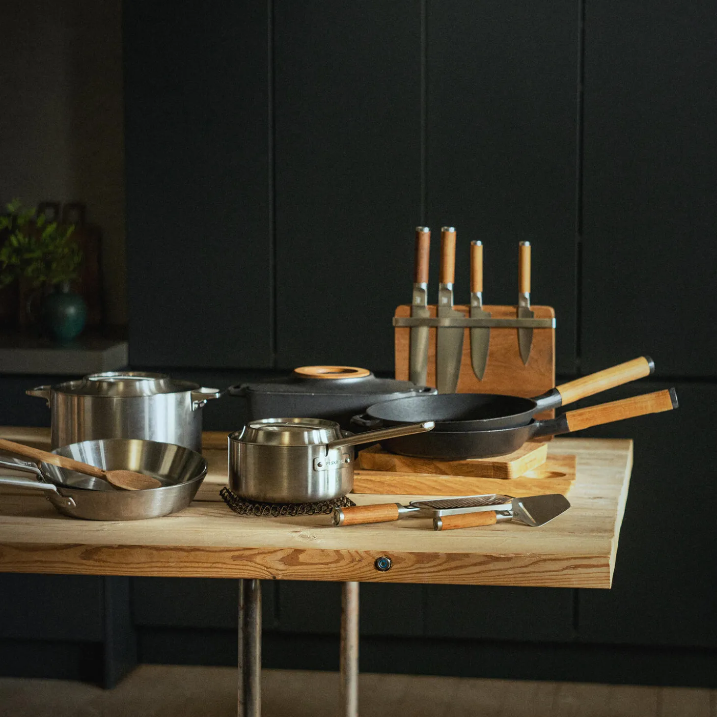 Norden Steel stegefad med låg Ø 28 cm