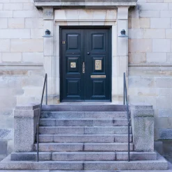 Nyhavn udendørs væglampe, brushed copper