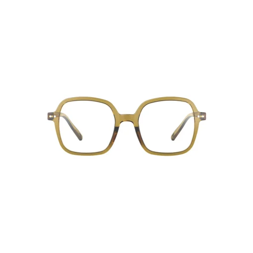#OFFICE READING briller, golden green