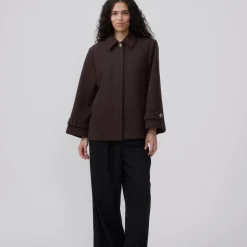 Ofiamd jacket, dark coffee