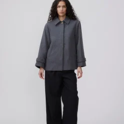 Ofiamd jacket, dark grey melange