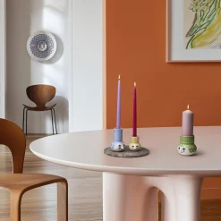 Olga Lysestage, lys blå