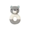 Oline bamse rangle, white/grey/blue