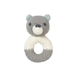 Oline bamse rangle, white/grey/blue