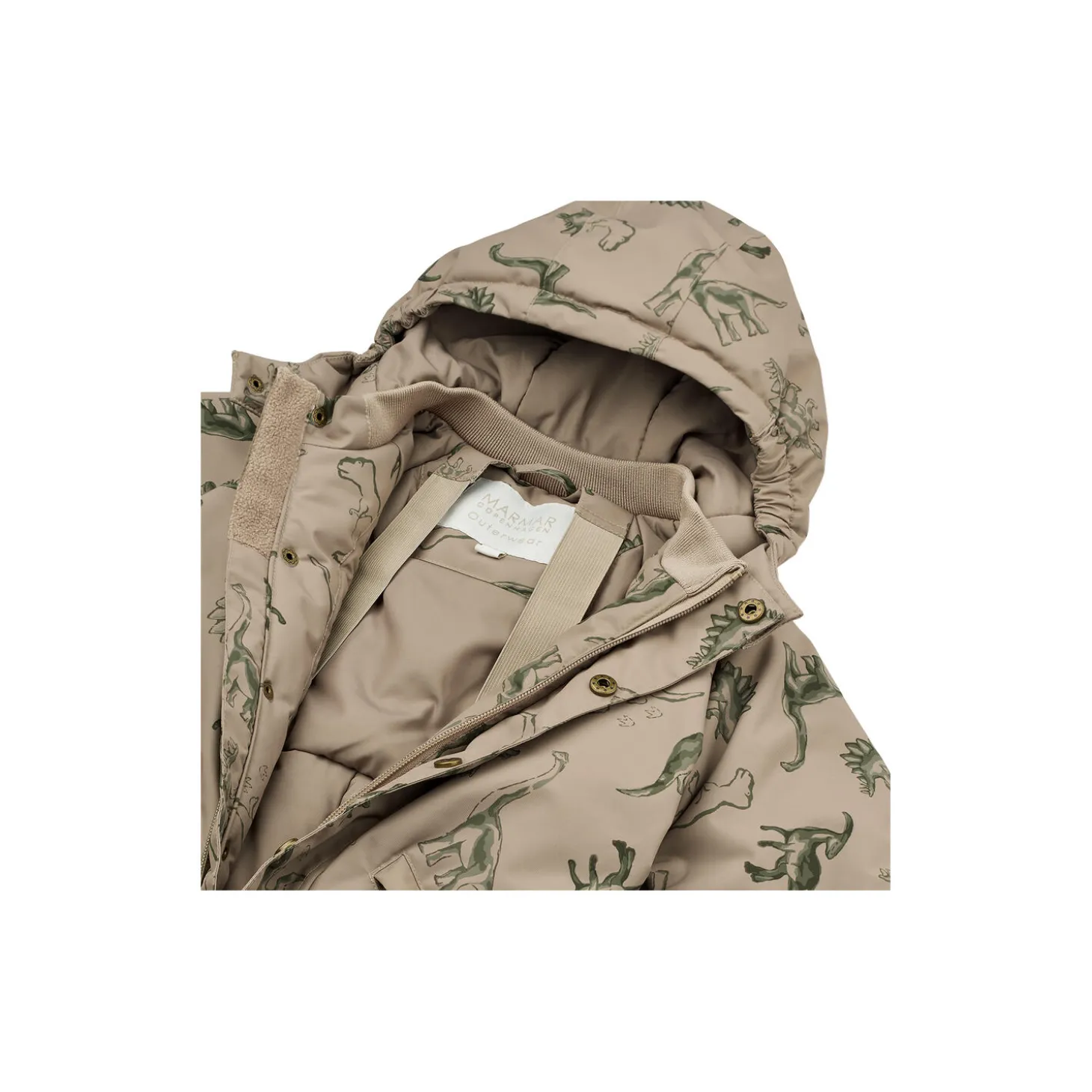 Ollie Snowsuit, dinosaurs