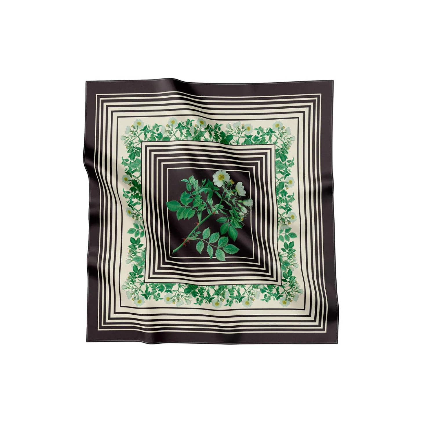 Optical Rose silketørklæde