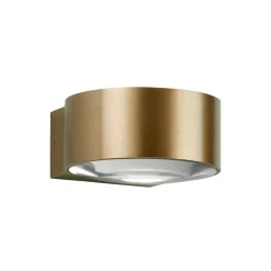 ORBIT W1 væglampe, brass