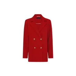 Outdoor Boucle, autumn red