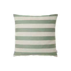 Outdoor Stripe pude, green