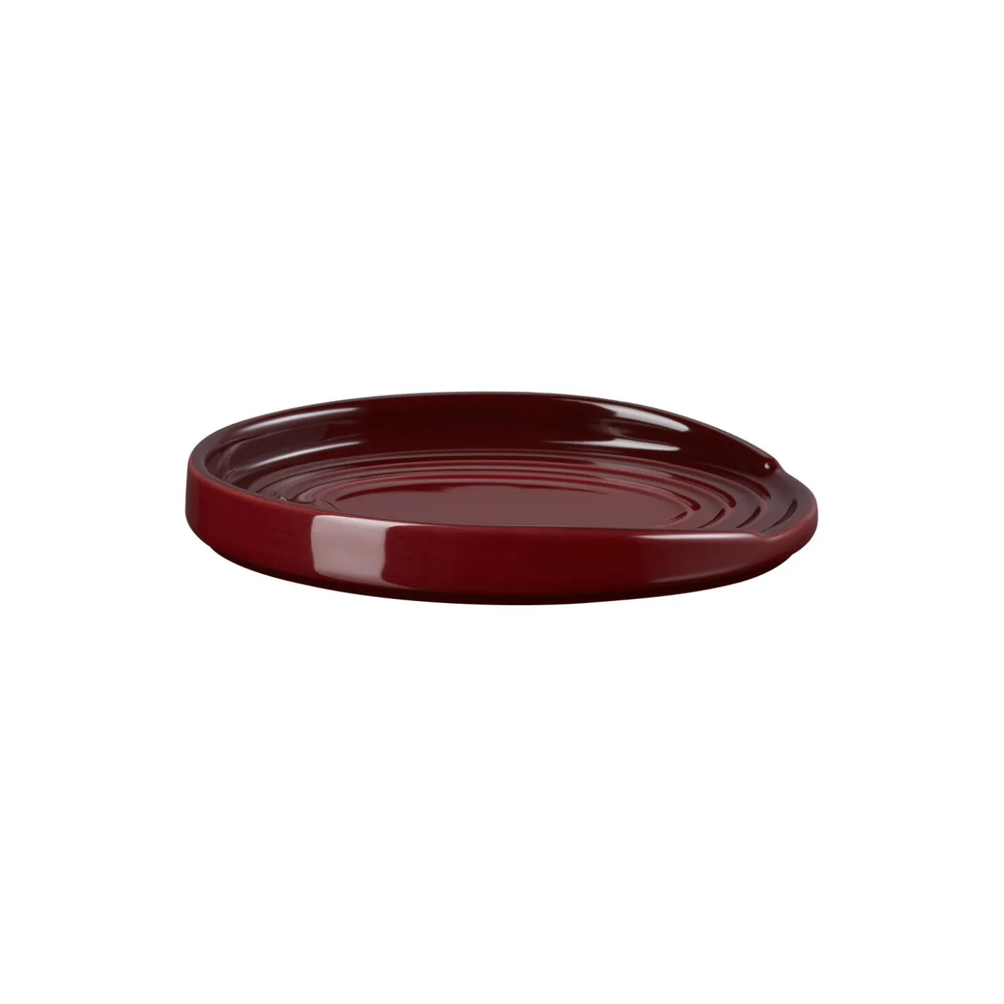 Oval grydeskeholder, garnet