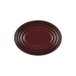Oval grydeskeholder, garnet