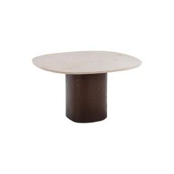 Ovata spisebord, Jura Grey limestone/dark brown oak