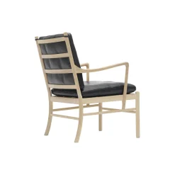 OW149 Colonial Chair loungestol, sæbebehandlet eg/Thor 301