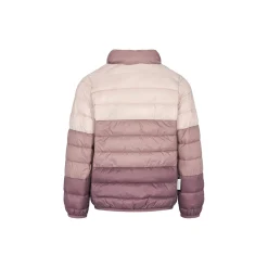 Owe Vegan Puffer, plum shadow block