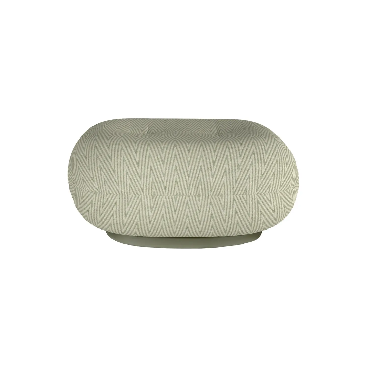 Pacha Outdoor Ottoman, Chevron 008