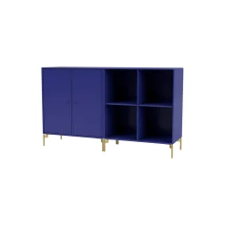 PAIR klassisk skænk med ben i messing, 135 monarch