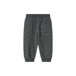 Paki B Sweatpants, forest stripe mel.