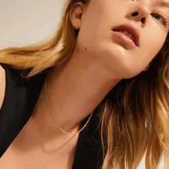 PAM Robe Chain Armbånd, gold plated