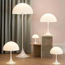 Panthella 400 bordlampe, hvid