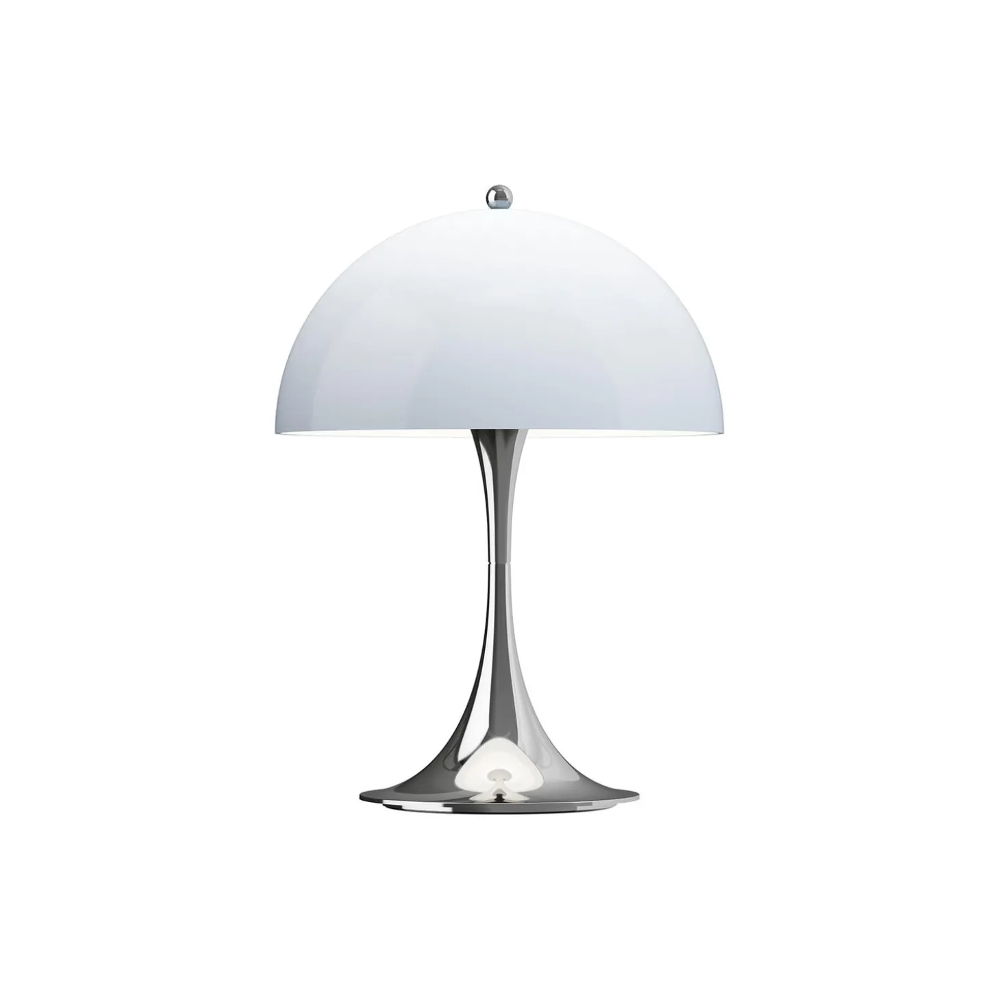 Panthella 250 Portable bordlampe, chrome opal blue grey