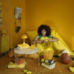 Panthella 160 Portable bordlampe, opaque yellow