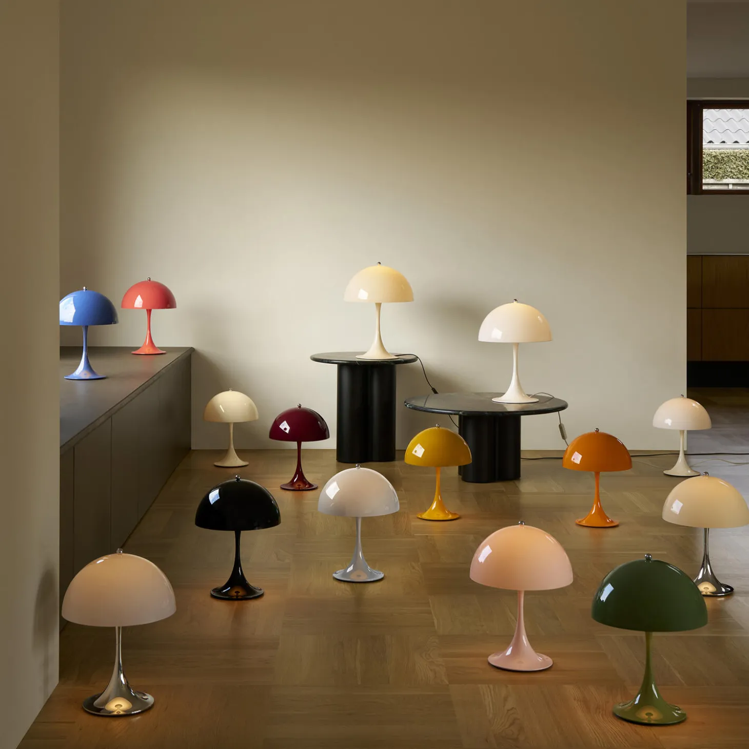 Panthella 250 Portable bordlampe, opal white