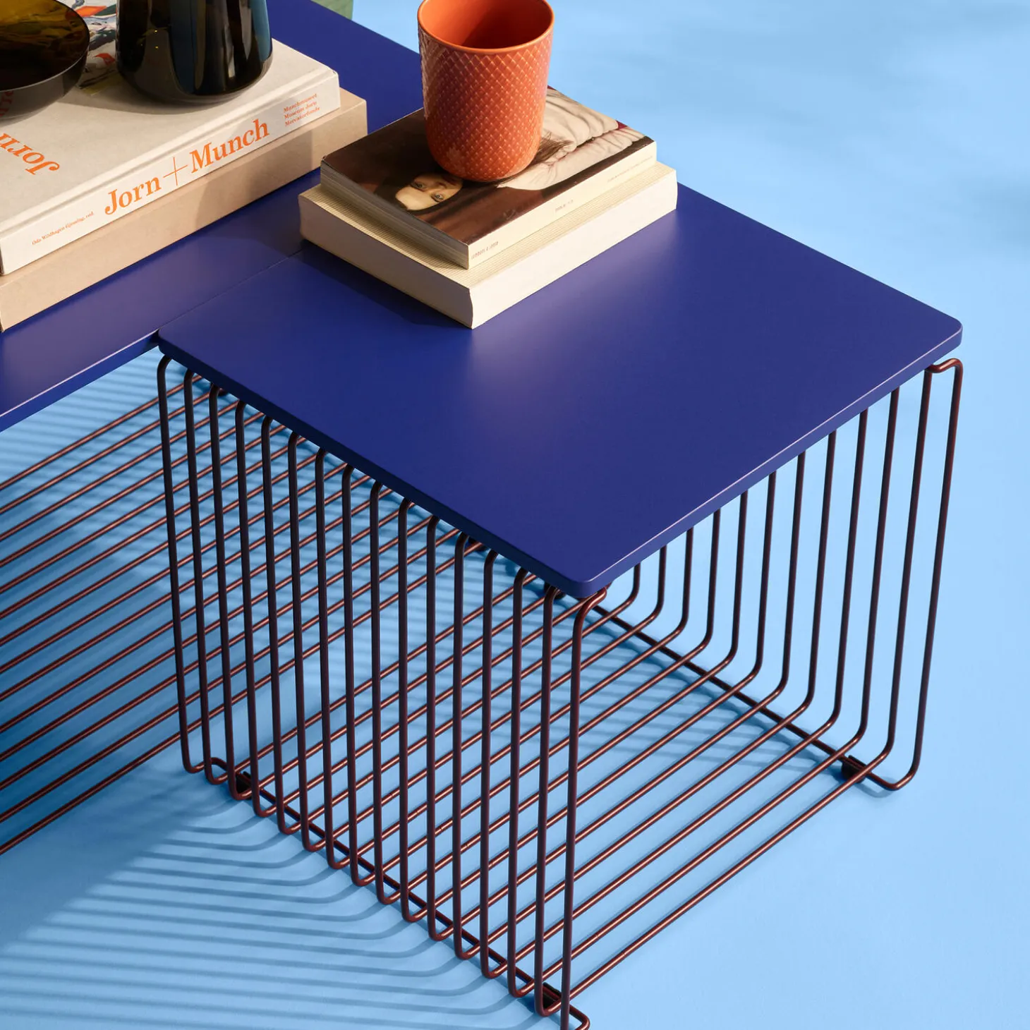 Panton Wire Single, 07 black red