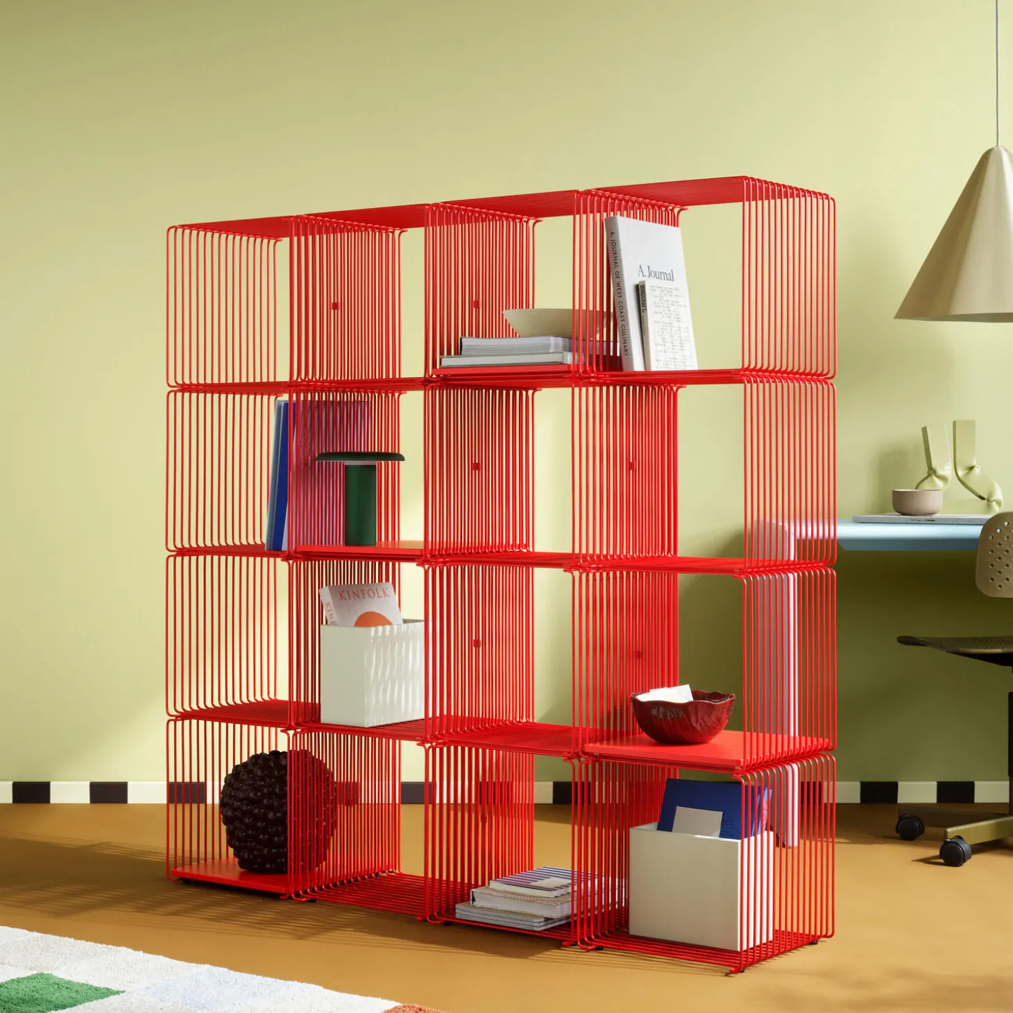 Panton Wire Single, 145 rosehip