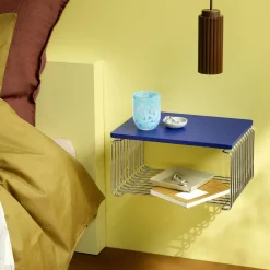 Panton Wire Single halv højde, 43 chrome