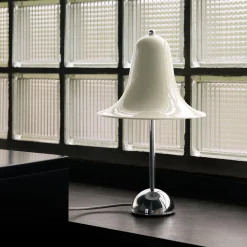 Pantop bordlampe, cream white