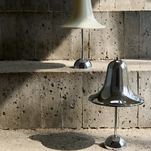 Pantop Portable bordlampe, chrome