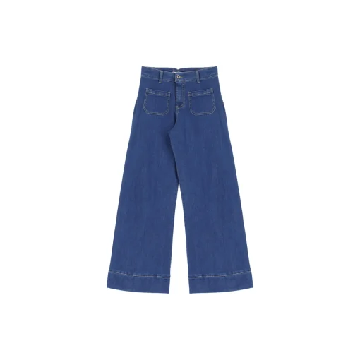 Pants, blu denim