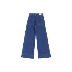 Pants, blu denim