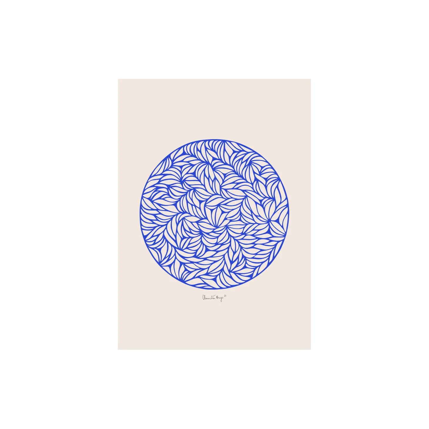 Papercut 05, blue