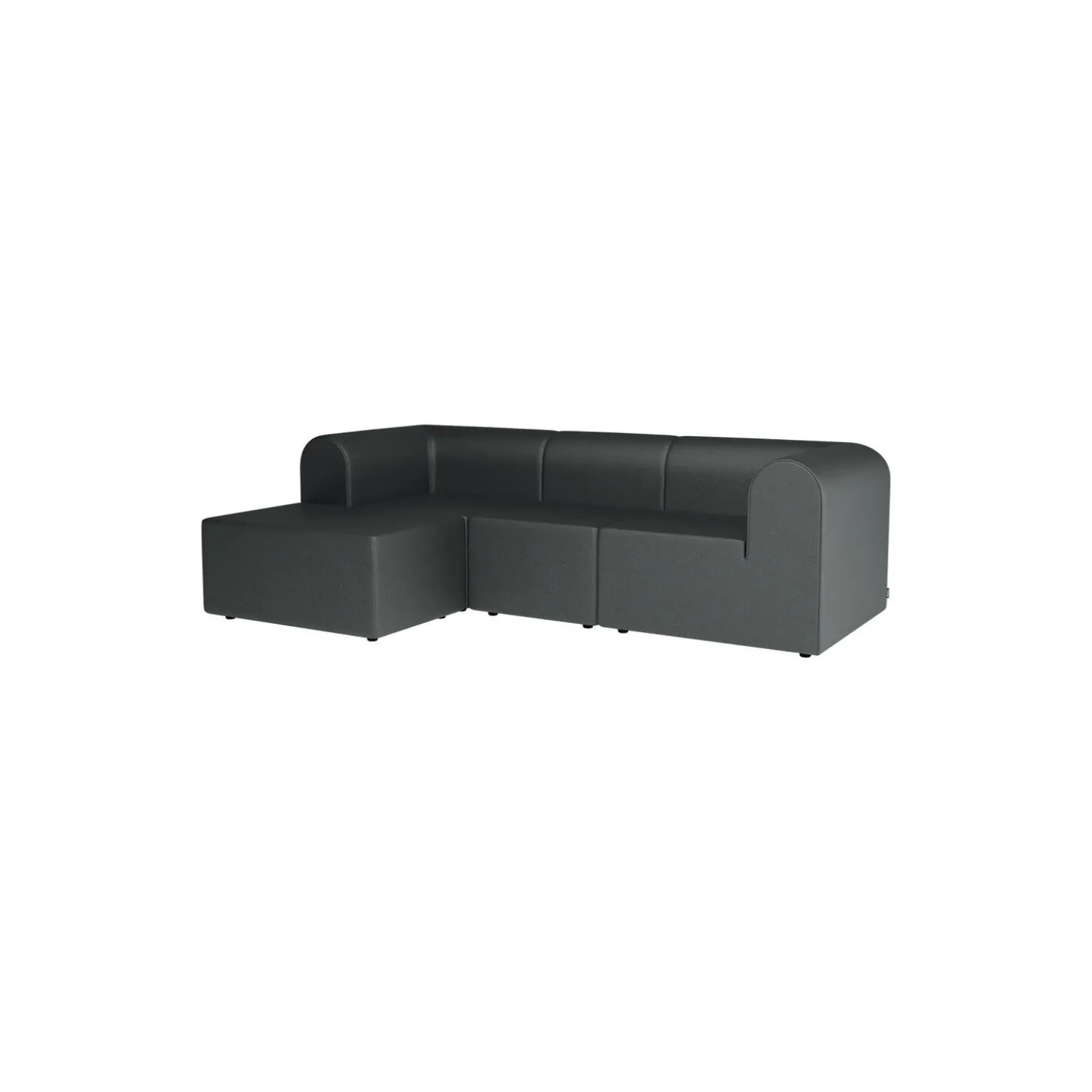 Paradigm 3-personers sofa med puf, Hallingdal 166