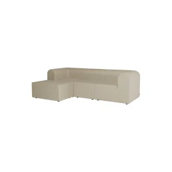 Paradigm 3-personers sofa med puf, Vidar 146