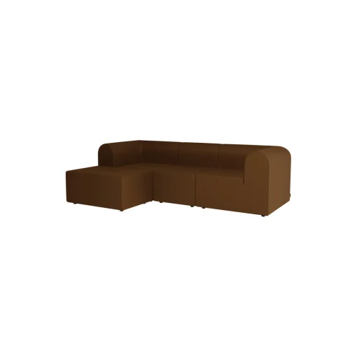 Paradigm 3-personers sofa med puf, Vidar 363