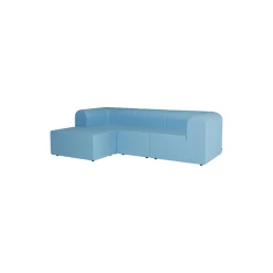 Paradigm 3-personers sofa med puf, Nobel 66266