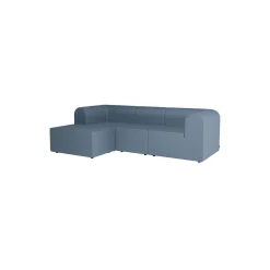 Paradigm 3-personers sofa med puf, Hero 732