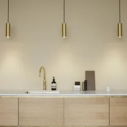 Patrone Pendant Lamp, brass