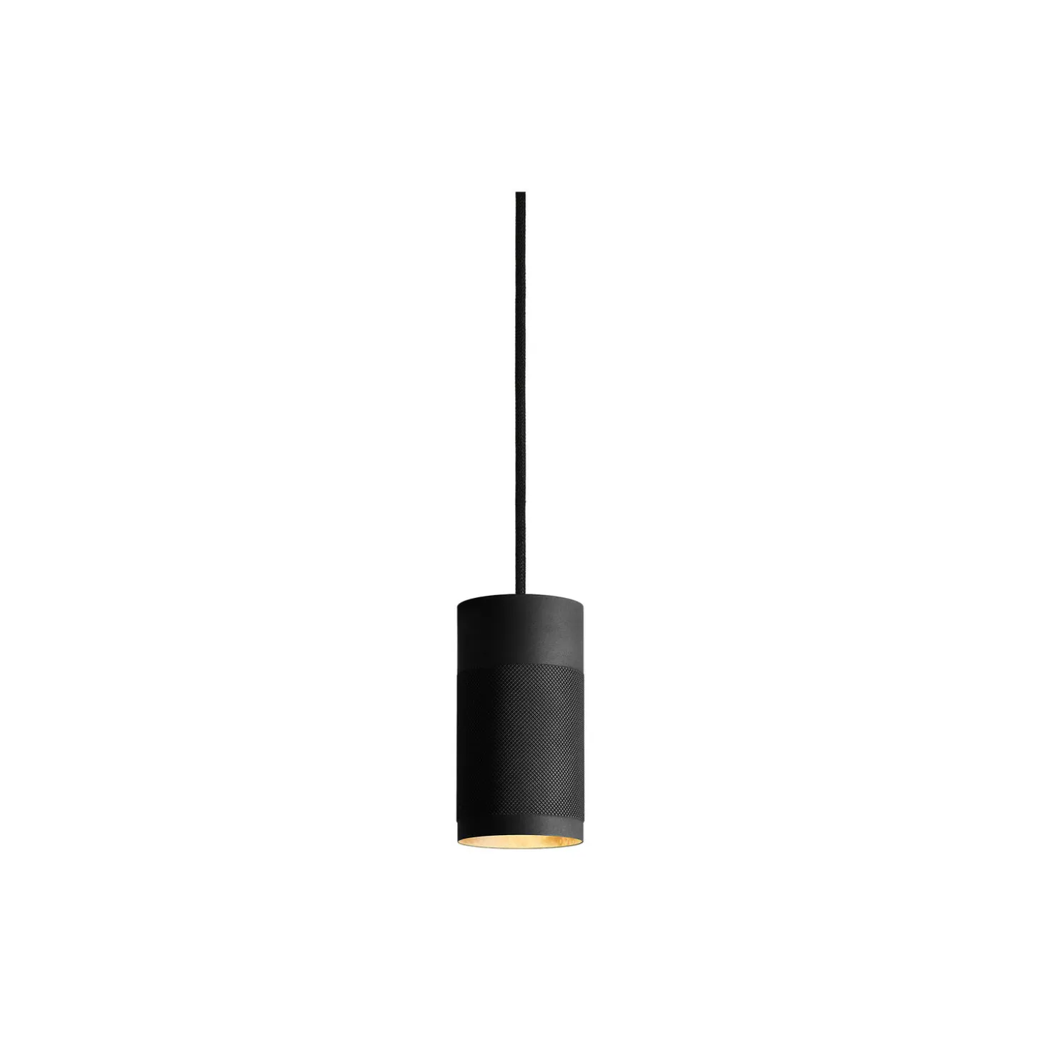 Patrone Pendant Lamp Small, black-browned brass